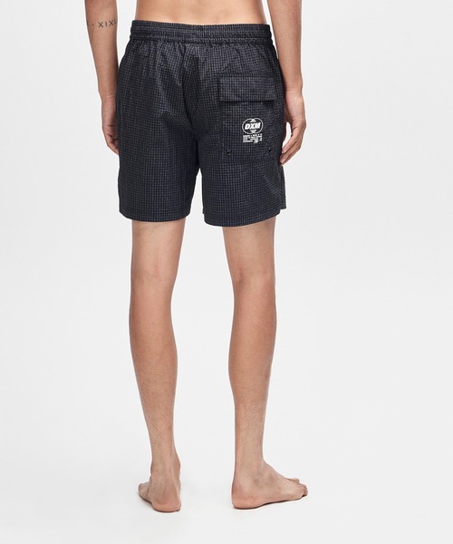 DEUS EX MACHINA（デウスエクスマキナ）の「SERVICE SWIM SHORT（水着・メンズ・ブラック/レッド/ブルー・S/M/L）」の13枚目の写真