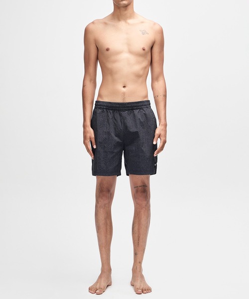 DEUS EX MACHINA（デウスエクスマキナ）の「SERVICE SWIM SHORT（水着・メンズ・ブラック/レッド/ブルー・S/M/L）」の12枚目の写真