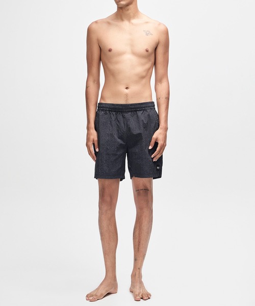 DEUS EX MACHINA（デウスエクスマキナ）の「SERVICE SWIM SHORT（水着・メンズ・ブラック/レッド/ブルー・S/M/L）」の11枚目の写真