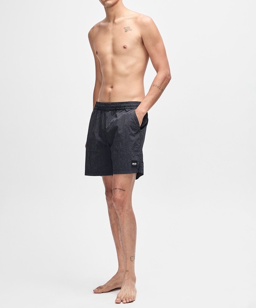 DEUS EX MACHINA（デウスエクスマキナ）の「SERVICE SWIM SHORT（水着・メンズ・ブラック/レッド/ブルー・S/M/L）」の10枚目の写真