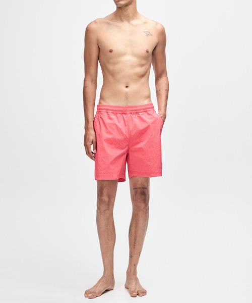DEUS EX MACHINA（デウスエクスマキナ）の「SERVICE SWIM SHORT（水着・メンズ・ブラック/レッド/ブルー・S/M/L）」の16枚目の写真