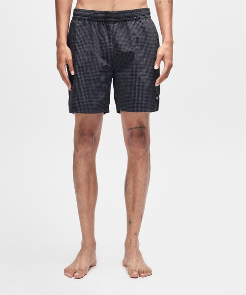 DEUS EX MACHINA(デウスエクスマキナ)の「SERVICE SWIM SHORT スイムショーツ レギュラーフィット(水着・メンズ・ブラック/レッド/ブルー・S/M/L)」の4枚目の写真