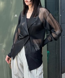 Ameri | MEDI JACKET LIKE SHEER CARDIGAN(カーディガン/ボレロ)