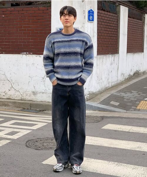 RAIMENT(レイメント)の「今シーズン サンドウォッシング ワイドデニムパンツ_薄い青(デニムパンツ・レディース・その他・SMALL/MEDIUM/LARGE/X-LARGE)」の13枚目の写真