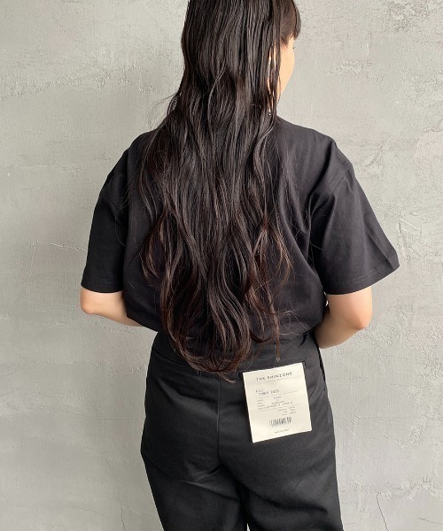 Carhartt WIP（カーハートダブリューアイピー）の「[carhartt WIP/カーハートダブリューアイピー] AMERICAN SCRIPT ワンポイント刺繍ロゴ ショートスリーブTシャツ（Tシャツ/カットソー・レディース・ライトグレー/ブラック/ホワイト/ネイビー/レッド・L/XS/S/M/XL）」の21枚目の写真