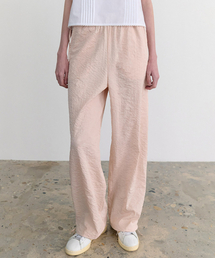 ANDNEEDS（アンドニーズ）の「Mellow side string pants (peach)（その他パンツ）」