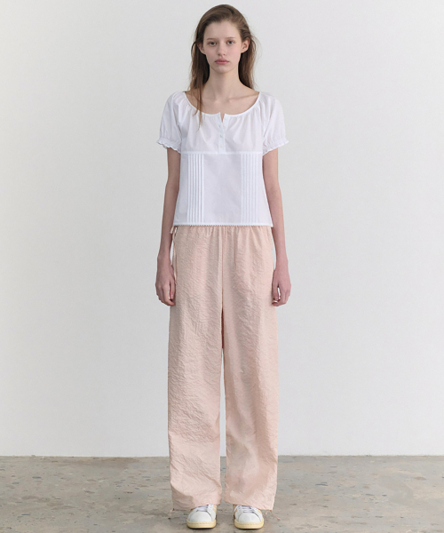 ANDNEEDS(アンドニーズ)の「Mellow side string pants (peach)(その他パンツ・レディース・その他・FREE)」の2枚目の写真