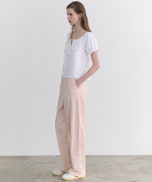 ANDNEEDS(アンドニーズ)の「Mellow side string pants (peach)(その他パンツ・レディース・その他・FREE)」の3枚目の写真