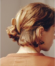 To b. by agnes b.（トゥービーバイアニエスベー）の「＜To b. by agnes b.コラボ＞ロゴ ヘアクリップ（バレッタ/ヘアクリップ）」