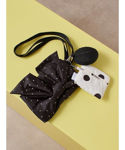 LeSportsac(レスポートサック)の「【SNIDEL×LeSportsac】BOW MULTI POUCH SET(ポーチ・レディース・ドット/ホワイト・F)」の1枚目の写真
