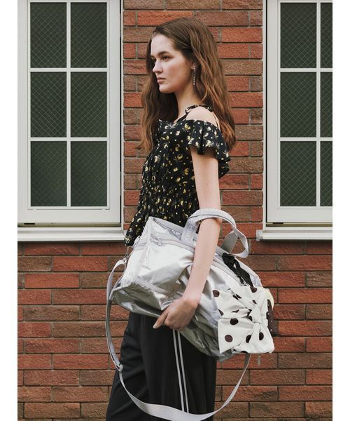 LeSportsac(レスポートサック)の「【SNIDEL×LeSportsac】BOW MULTI POUCH SET(ポーチ・レディース・ドット/ホワイト・F)」の5枚目の写真