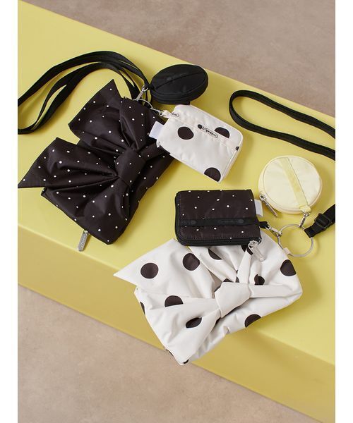 LeSportsac(レスポートサック)の「【SNIDEL×LeSportsac】BOW MULTI POUCH SET(ポーチ・レディース・ドット/ホワイト・F)」の6枚目の写真
