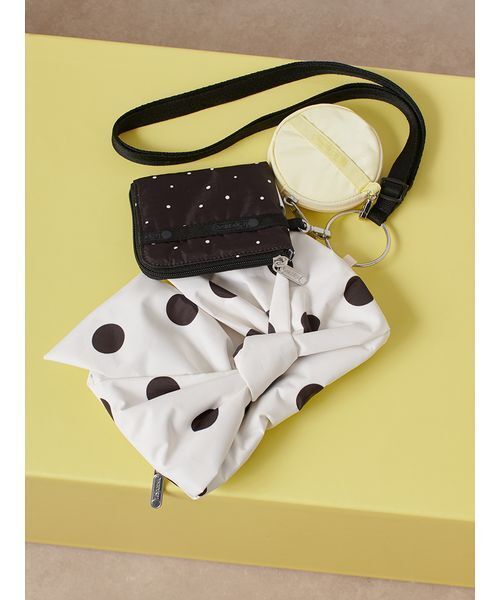 LeSportsac(レスポートサック)の「【SNIDEL×LeSportsac】BOW MULTI POUCH SET(ポーチ・レディース・ドット/ホワイト・F)」の7枚目の写真