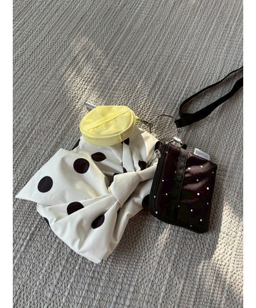 LeSportsac(レスポートサック)の「【SNIDEL×LeSportsac】BOW MULTI POUCH SET(ポーチ・レディース・ドット/ホワイト・F)」の8枚目の写真