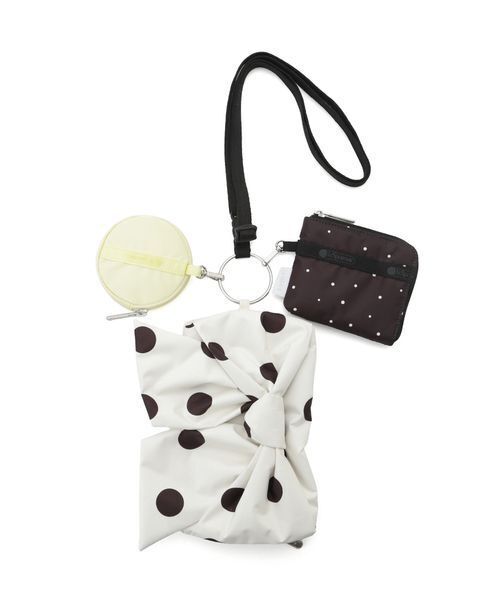LeSportsac(レスポートサック)の「【SNIDEL×LeSportsac】BOW MULTI POUCH SET(ポーチ・レディース・ドット/ホワイト・F)」の9枚目の写真