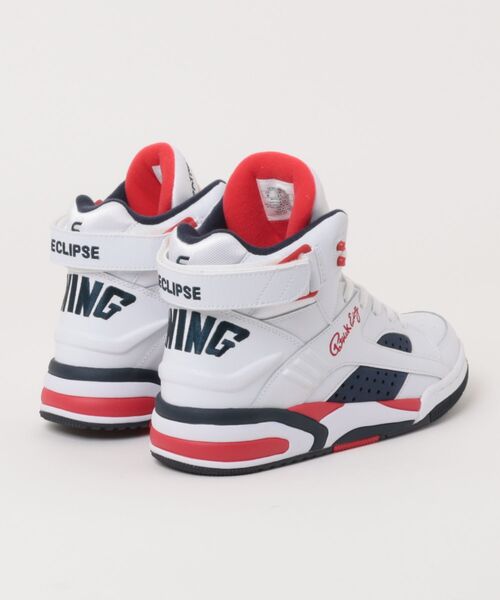 poseganch(ポーズガンツ)の「EWING/ユーイング ECLIPSE エクリプス NBA 五輪記念モデル ドリームチーム PEWF-004(スニーカー・メンズ・ホワイト×ネイビー・26.0cm/26.5cm/27.0cm/27.5cm/28.0cm)」の2枚目の写真