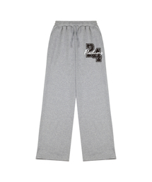 ABEEHUMS（アビハムズ）の「No.24 ロゴスウェットワイドパンツ ABH357-303 メランジグレー（スウェットパンツ）」