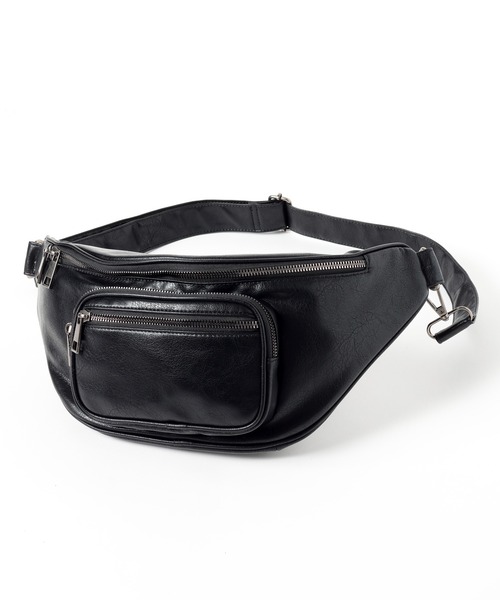 PBLIM(ページボーイリム)の「《UNISEX/8個ポケットで収納可能》ボディバッグ / 500mlペットボトル(ボディバッグ/ウエストポーチ・レディース・ブラウン/ブラック・FREE)」の15枚目の写真