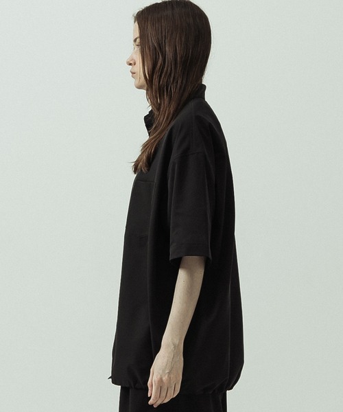 SLICK(スリック)の「【ZOZO限定】SLICK/スリック/Cool Dots Drawstring Regular Collar Shirt / クールドッツドローストリングレギュラーカラーシャツ/セットアップ(シャツ/ブラウス・メンズ・ベージュ/ブラック/チャコールグレー・1/2/3)」の13枚目の写真