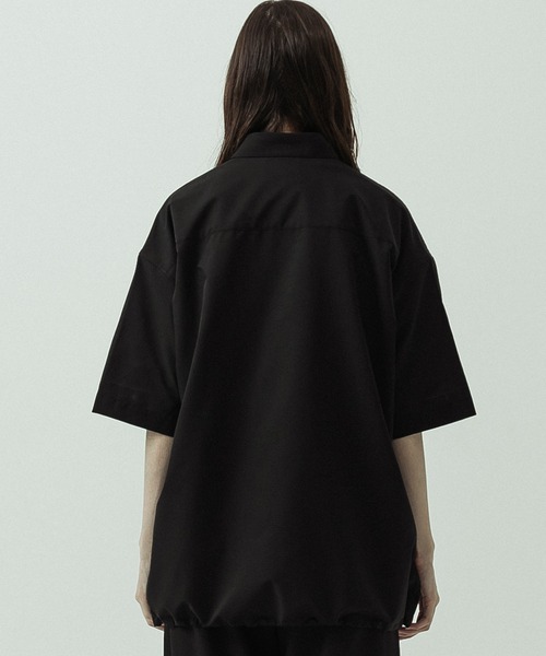 SLICK(スリック)の「【ZOZO限定】SLICK/スリック/Cool Dots Drawstring Regular Collar Shirt / クールドッツドローストリングレギュラーカラーシャツ/セットアップ(シャツ/ブラウス・メンズ・ベージュ/ブラック/チャコールグレー・1/2/3)」の14枚目の写真