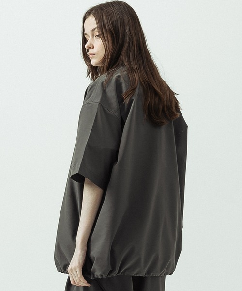 SLICK(スリック)の「【ZOZO限定】SLICK/スリック/Cool Dots Drawstring Regular Collar Shirt / クールドッツドローストリングレギュラーカラーシャツ/セットアップ(シャツ/ブラウス・メンズ・ベージュ/ブラック/チャコールグレー・1/2/3)」の19枚目の写真
