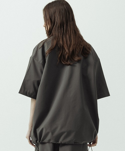 SLICK(スリック)の「【ZOZO限定】SLICK/スリック/Cool Dots Drawstring Regular Collar Shirt / クールドッツドローストリングレギュラーカラーシャツ/セットアップ(シャツ/ブラウス・メンズ・ベージュ/ブラック/チャコールグレー・1/2/3)」の20枚目の写真