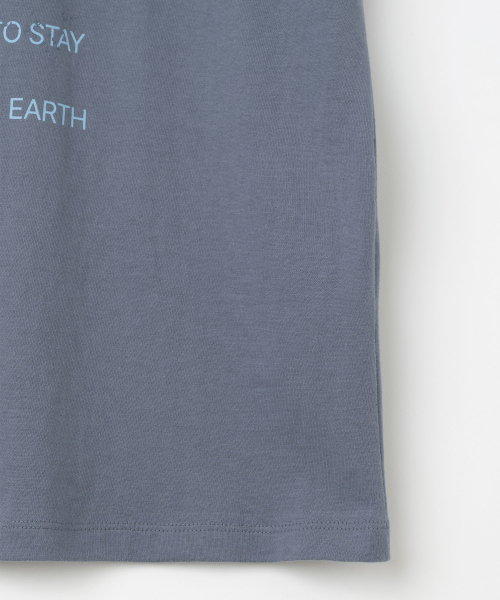 Millo Archive（ミロ アーカイブ）の「リビングトレースTシャツ[ブルーグレー]（Tシャツ/カットソー・メンズ・その他・MEDIUM/LARGE/X-LARGE）」の5枚目の写真