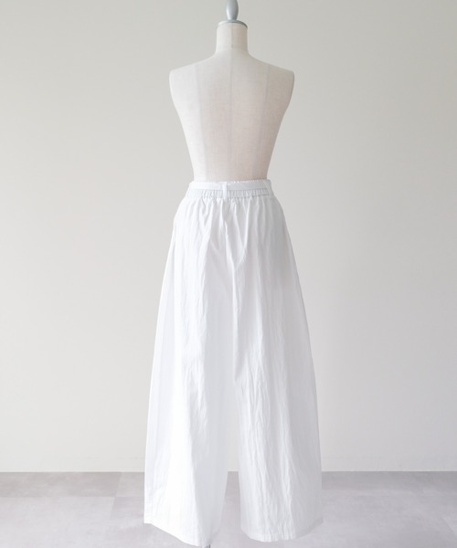 DOLLUPOOPS(ドールアップウップス)の「Easy Tuck Wide Pants(イージータックワイドパンツ)(その他パンツ・レディース・チャコール/オフホワイト・MEDIUM)」の20枚目の写真