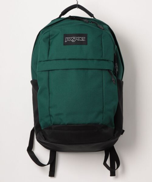 JANSPORT(ジャンスポーツ)の「【JANSPORT】LANDINGS PACK ランディングパック リュック(バックパック/リュック・メンズ・ブラック/グリーン・FREE)」の2枚目の写真