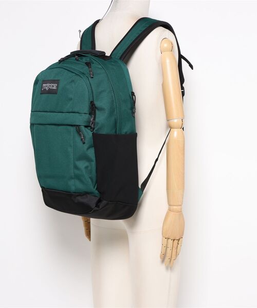 JANSPORT(ジャンスポーツ)の「【JANSPORT】LANDINGS PACK ランディングパック リュック(バックパック/リュック・メンズ・ブラック/グリーン・FREE)」の6枚目の写真
