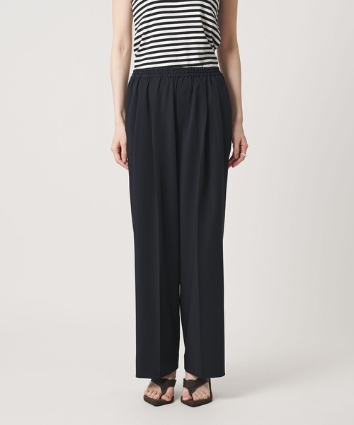 UNITED ARROWS（ユナイテッドアローズ）の「ツイル イージーパンツ ‐ストレッチ 防シワ 接触冷感‐（スラックス・レディース・ダークブラウン/ピンク/ネイビー・36/38）」の12枚目の写真