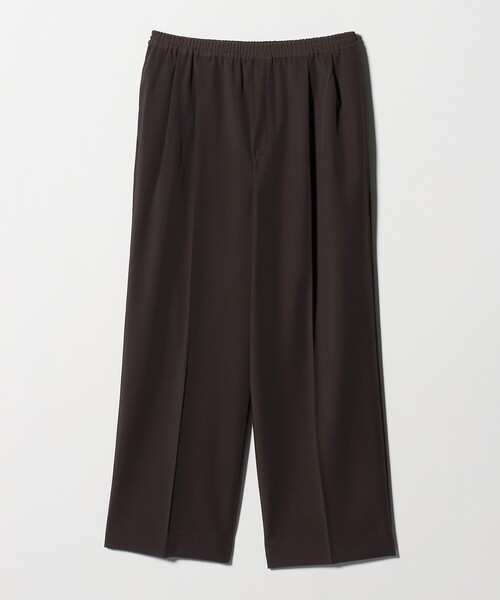 UNITED ARROWS（ユナイテッドアローズ）の「ツイル イージーパンツ ‐ストレッチ 防シワ 接触冷感‐（スラックス・レディース・ダークブラウン/ピンク/ネイビー・36/38）」の15枚目の写真