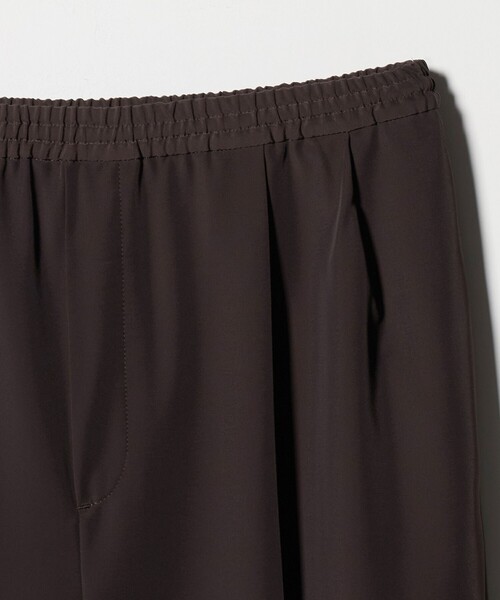 UNITED ARROWS（ユナイテッドアローズ）の「ツイル イージーパンツ ‐ストレッチ 防シワ 接触冷感‐（スラックス・レディース・ダークブラウン/ピンク/ネイビー・36/38）」の17枚目の写真