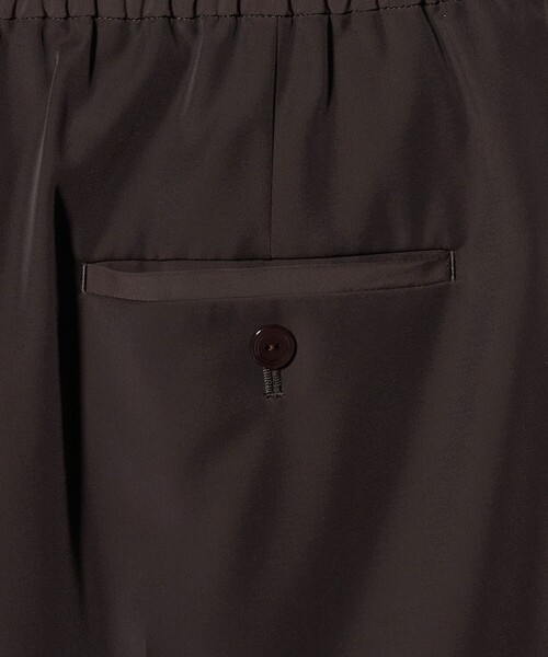 UNITED ARROWS（ユナイテッドアローズ）の「ツイル イージーパンツ ‐ストレッチ 防シワ 接触冷感‐（スラックス・レディース・ダークブラウン/ピンク/ネイビー・36/38）」の19枚目の写真