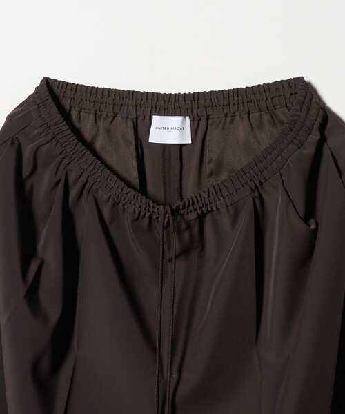 UNITED ARROWS（ユナイテッドアローズ）の「ツイル イージーパンツ ‐ストレッチ 防シワ 接触冷感‐（スラックス・レディース・ダークブラウン/ピンク/ネイビー・36/38）」の20枚目の写真