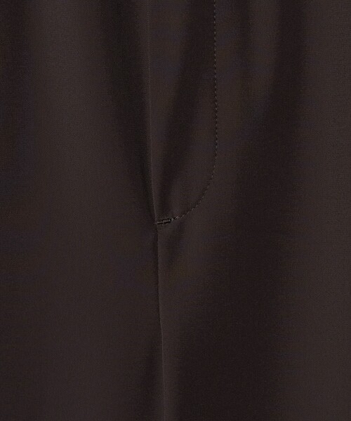 UNITED ARROWS（ユナイテッドアローズ）の「ツイル イージーパンツ ‐ストレッチ 防シワ 接触冷感‐（スラックス・レディース・ダークブラウン/ピンク/ネイビー・36/38）」の22枚目の写真