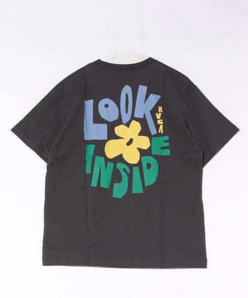 RVCA（ルーカ）の「RVCA/ルーカ 半袖 Tシャツ BG04C211（Tシャツ/カットソー・レディース・ホワイト/グレー/ブラック・M/S）」の4枚目の写真
