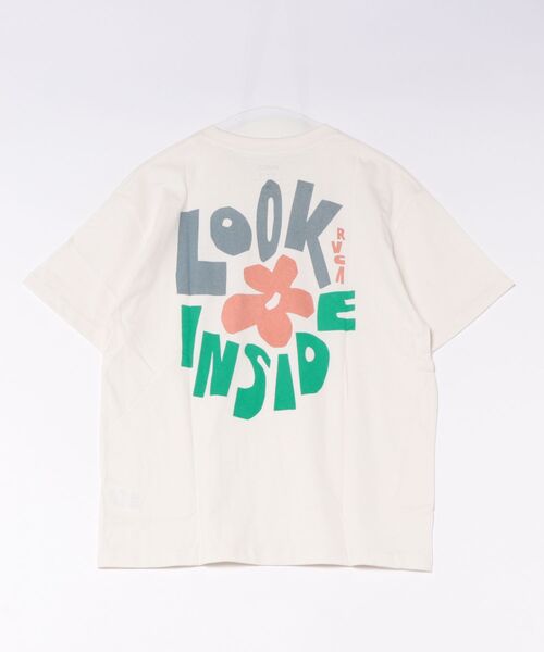 RVCA（ルーカ）の「RVCA/ルーカ 半袖 Tシャツ BG04C211（Tシャツ/カットソー・レディース・ホワイト/グレー/ブラック・M/S）」の5枚目の写真