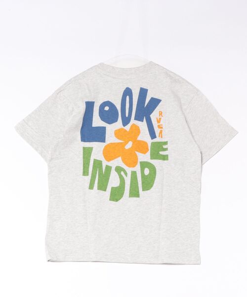 RVCA（ルーカ）の「RVCA/ルーカ 半袖 Tシャツ BG04C211（Tシャツ/カットソー・レディース・ホワイト/グレー/ブラック・M/S）」の6枚目の写真