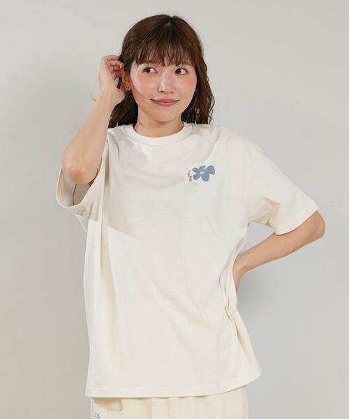 RVCA（ルーカ）の「RVCA/ルーカ 半袖 Tシャツ BG04C211（Tシャツ/カットソー・レディース・ホワイト/グレー/ブラック・M/S）」の7枚目の写真