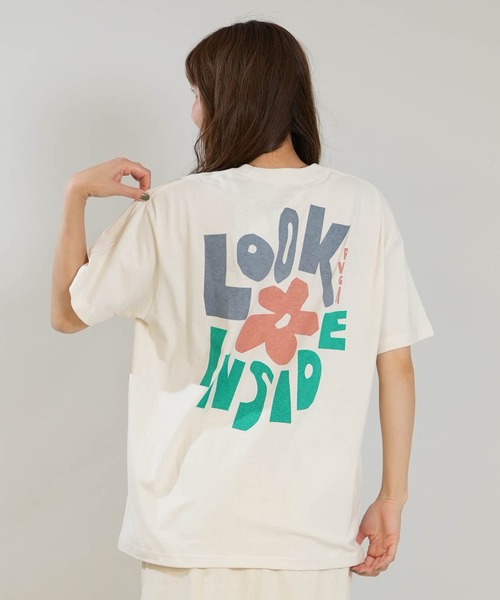 RVCA（ルーカ）の「RVCA/ルーカ 半袖 Tシャツ BG04C211（Tシャツ/カットソー・レディース・ホワイト/グレー/ブラック・M/S）」の8枚目の写真