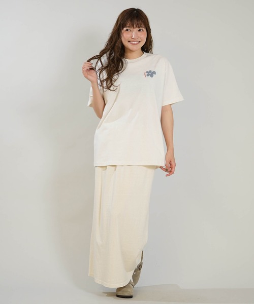RVCA（ルーカ）の「RVCA/ルーカ 半袖 Tシャツ BG04C211（Tシャツ/カットソー・レディース・ホワイト/グレー/ブラック・M/S）」の9枚目の写真