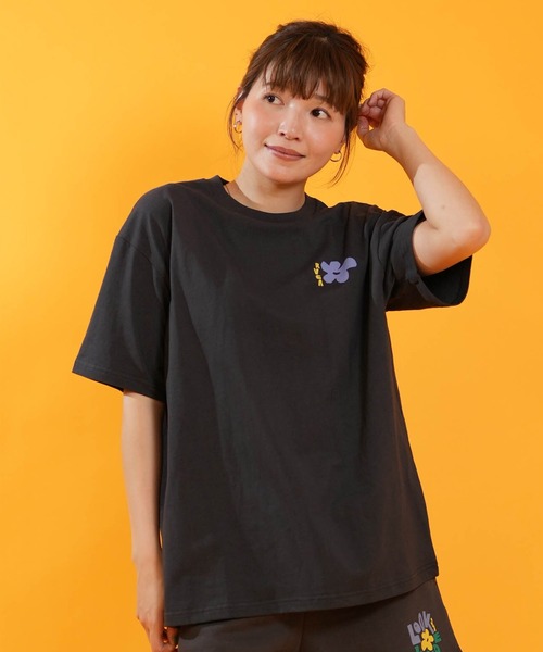 RVCA（ルーカ）の「RVCA/ルーカ 半袖 Tシャツ BG04C211（Tシャツ/カットソー・レディース・ホワイト/グレー/ブラック・M/S）」の13枚目の写真