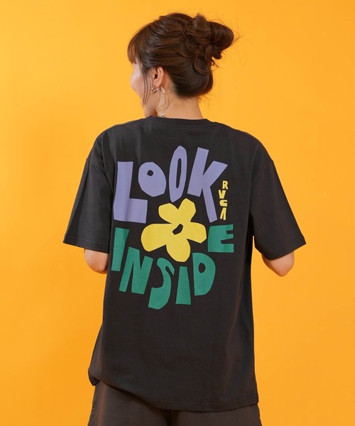 RVCA（ルーカ）の「RVCA/ルーカ 半袖 Tシャツ BG04C211（Tシャツ/カットソー・レディース・ホワイト/グレー/ブラック・M/S）」の14枚目の写真