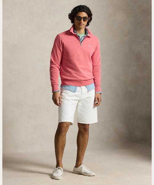 POLO RALPH LAUREN(ポロ ラルフ ローレン)の「Rivington リラックス 10インチ デニム ショートパンツ(デニムパンツ・メンズ・ホワイト・30/32/34/36)」の1枚目の写真