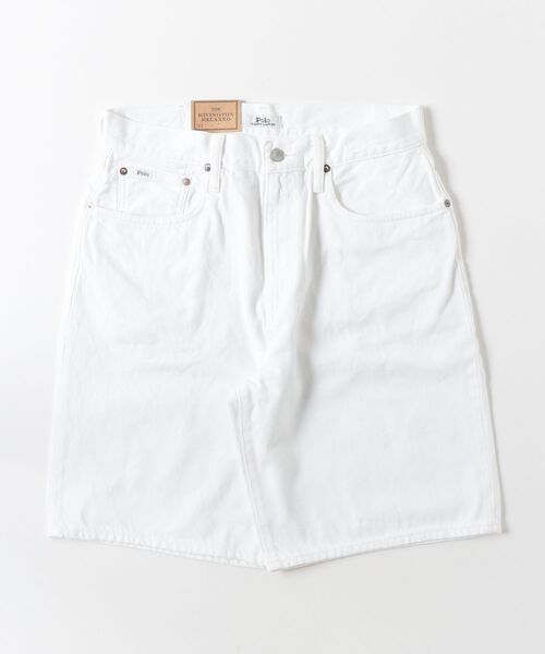 POLO RALPH LAUREN(ポロ ラルフ ローレン)の「Rivington リラックス 10インチ デニム ショートパンツ(デニムパンツ・メンズ・ホワイト・30/32/34/36)」の6枚目の写真
