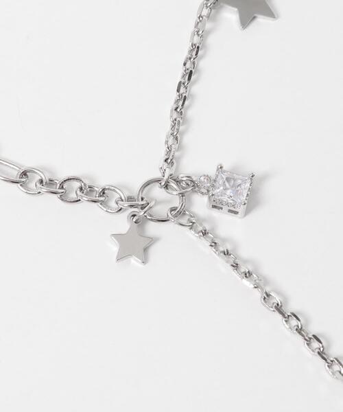URBAN RESEARCH Sonny Label(アーバンリサーチサニーレーベル)の「カラービジュー×スターネックレス(ネックレス・レディース・シルバー/ゴールド・ONE)」の8枚目の写真