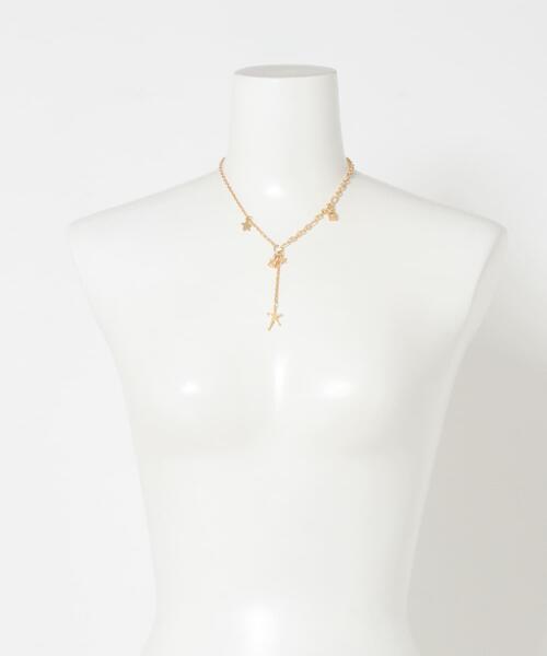 URBAN RESEARCH Sonny Label(アーバンリサーチサニーレーベル)の「カラービジュー×スターネックレス(ネックレス・レディース・シルバー/ゴールド・ONE)」の11枚目の写真