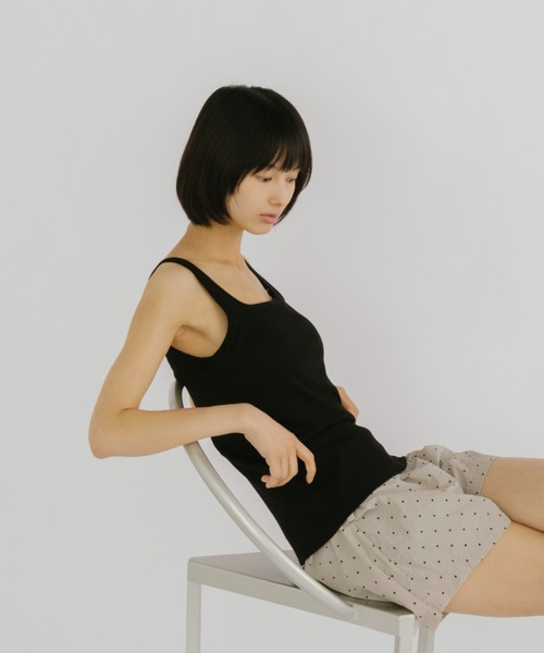duei（デュイ）の「ドットナイロンイージーショートパンツ（その他パンツ・レディース・グレー/ネイビー・FREE）」の18枚目の写真