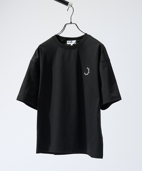 ABAHOUSE(アバハウス)の「サークルロゴ ワンポイント 刺繍Tシャツ(Tシャツ/カットソー・メンズ・ブラック/グレイッシュブルー/グリーン系その他/ホワイト・46/48)」の19枚目の写真